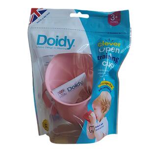 英国Doidy Cup婴儿学饮杯倾斜口杯儿童直饮敞口喝水杯家用嘬口杯