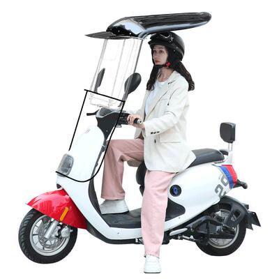 电动电瓶车新款单人挡雨棚遮阳伞