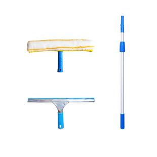 擦玻璃窗户工具伸缩刮水器清洁刷长杆洗窗门头专用上水搽神器家用