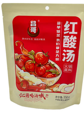 贵州昌哥红酸汤火锅底料调味料