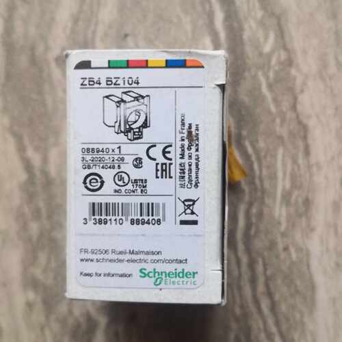 议价施耐德进口金属按钮基座接触点 ZB4BZ104 全新原装现货实价可