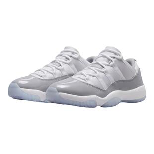 Air Jordan 11 Low AJ11灰水泥男子低帮复古潮流篮球鞋AV2187-140