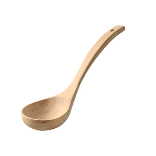 实木汤勺无漆无蜡家用盛汤勺木头大号长柄木质喝汤稀饭盛粥木勺子