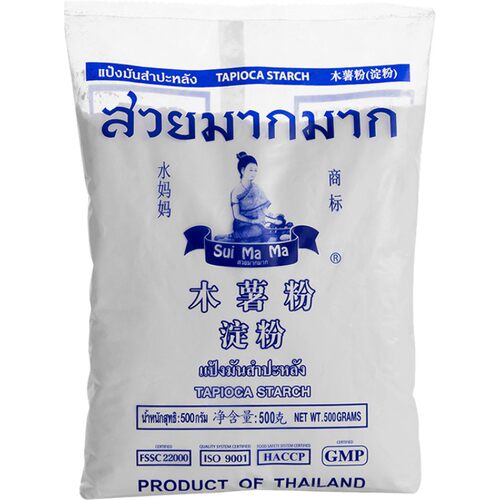 进口水妈妈木薯粉500g芋圆木薯淀粉食用家用珍珠圆子烘焙商用原料