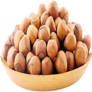 2025年新鲜榛子东北特产铁岭开原野生手拍山榛子大锅炒熟部分开口