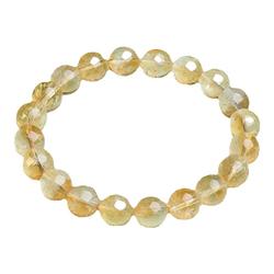 六桂福天然黄水晶招财手串手饰