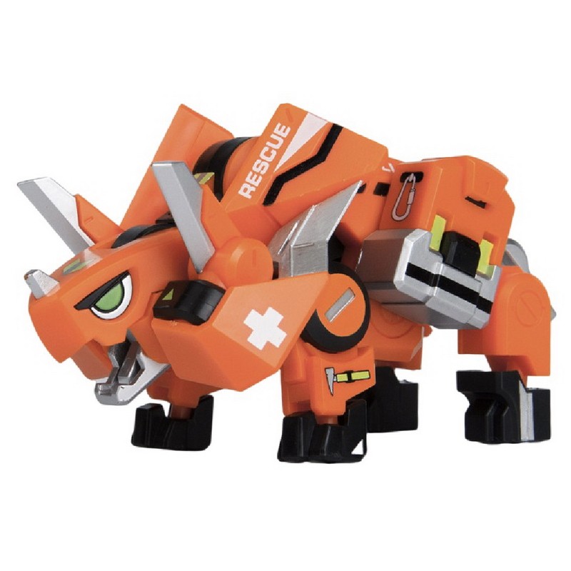 52TOYS急先锋红色三角龙变形玩具