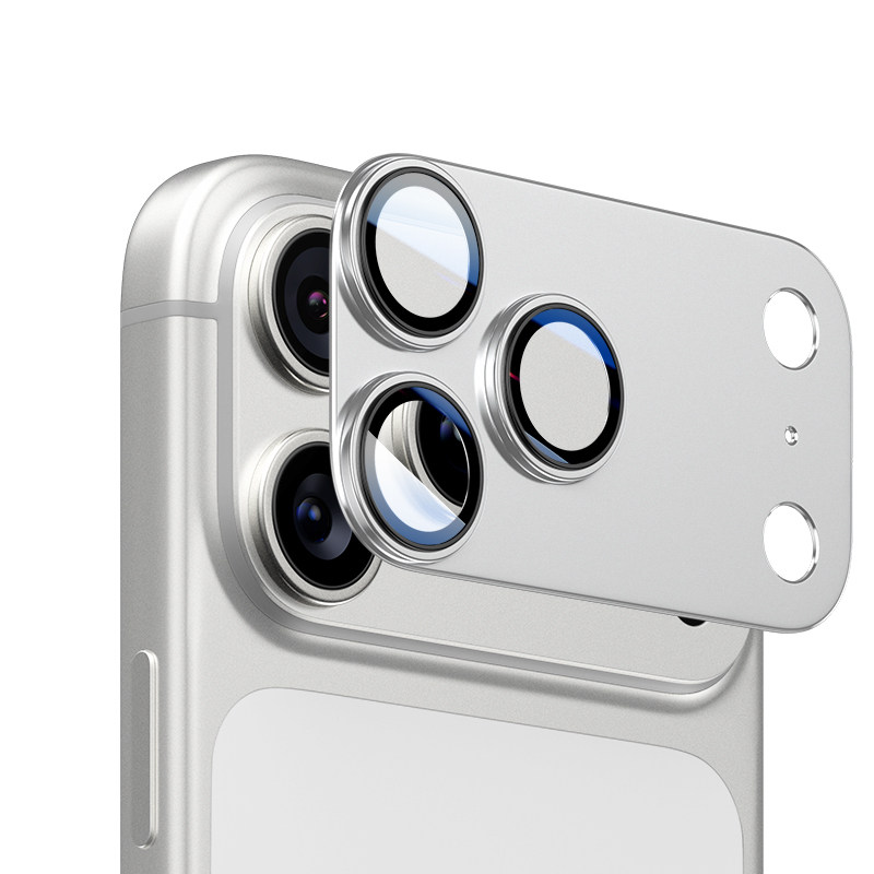 康宁适用苹果18pro镜头膜iphone17promax手机后摄像头16pro新款高清钻石一体钢化全包保护贴15壳防摔原