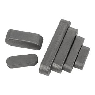 铁A3钢型平键销GB1096圆头销子插销键条键槽销定位方键条轴销肖子