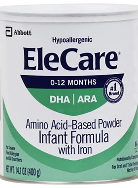 美国雅培elecare一段400g氨基酸