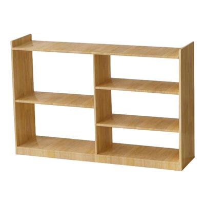 幼儿园格子柜实木书柜玩具收纳柜幼儿园书柜书包柜幼儿园收纳柜