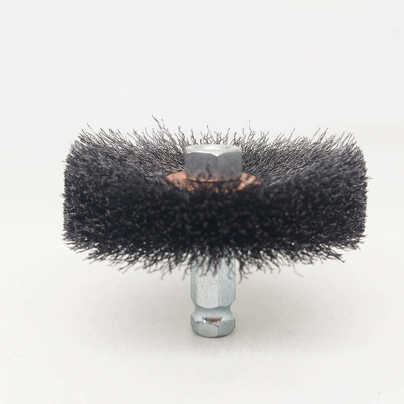 补胎钢丝打磨刷清扫刷软钢丝刷低速打磨机轮胎打磨面清扫刷垫片