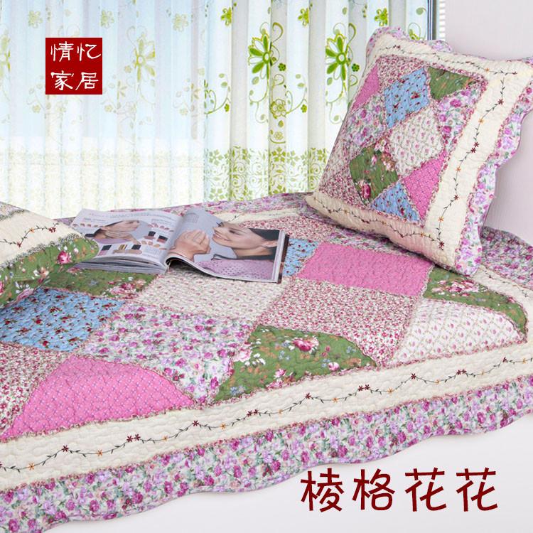 纯棉水洗飘窗垫四季飘窗垫子田园布艺阳台垫窗台垫沙发垫防滑抱枕