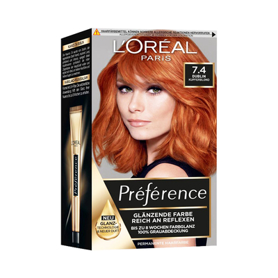 德国欧莱雅精油染发剂奢华版