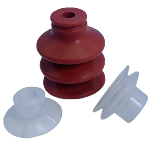 天行工业大头真空吸盘强力机械手配件硅胶固定支架金具单双层气动