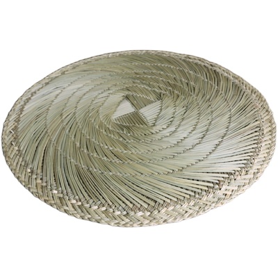 圆形小笼包子蒸馒草垫