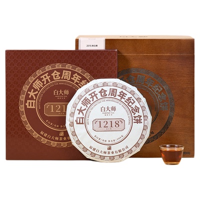 白大师正宗福鼎白茶寿眉茶饼