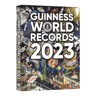 英文原版Guinness World Records 吉尼斯世界纪录大全2024 全彩精装大开本 儿童科普 探索世界 百科 青少年课外读物