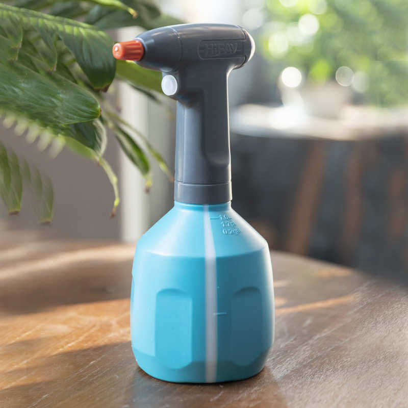泓霏84消毒电动喷壶1L洒水壶浇水壶自动浇花洗车清洁充电喷水壶