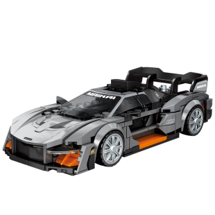 森宝积木跑车积木玩具儿童益智拼装汽车模型组装赛车男孩拼图礼物