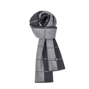 回力男士围巾冬季保暖防风护颈围脖生日礼物送爸爸男朋友高档商务