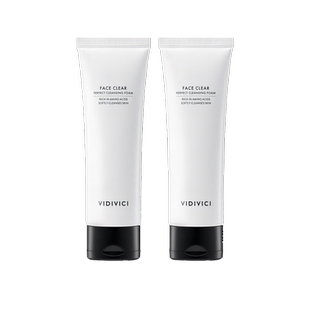 【胡可直播】VidiVici女神洗面奶洁面120ml*3洗面乳清洁泡沫慕斯