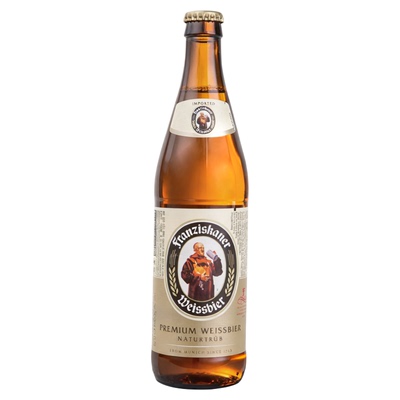 德国进口教士500ml*20瓶装精酿小麦白啤Franziskaner整箱啤酒临期