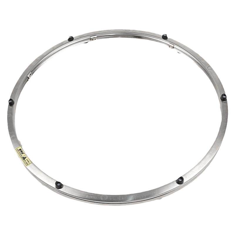 不锈钢转盘餐桌底座酒店家用圆桌火锅钢化玻璃滑轮大理石轴承旋转