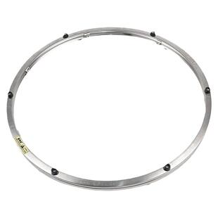 不锈钢转盘餐桌底座酒店家用圆桌火锅钢化玻璃滑轮大理石轴承旋转