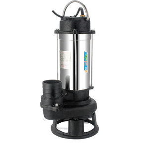 220V380V三刀铰刀切割排污泵家用化粪池养殖场养猪场抽粪泵泥浆泵