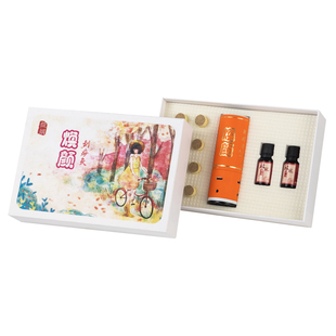 面部艾灸仪砭石艾灸棒美容院专用刮痧温灸仪桃花灸家用按摩随身灸