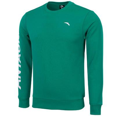 安踏圆领卫衣男2025秋季官网旗舰