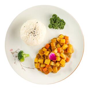 盖浇饭咖喱土豆250g*10袋方便速食快餐微波外卖料理包速冻方便饭