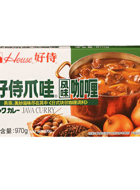 好侍爪哇风味咖喱快餐用整箱商用