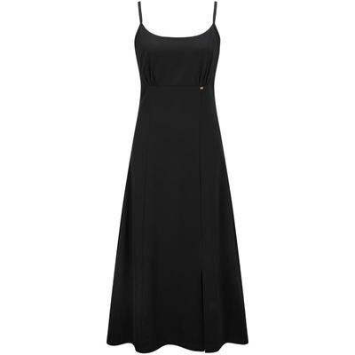 【商场同款】太平鸟莫代尔无袖抹胸连衣裙2025夏新长裙A1FAF2181