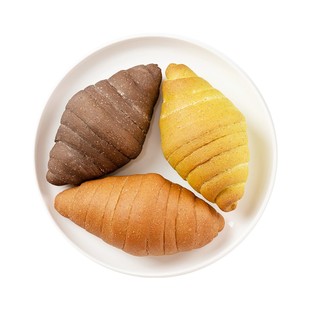 全麦芝士乳酪海盐卷可颂咖啡黑巧低面包手工脂无糖精抹茶玫瑰牛角