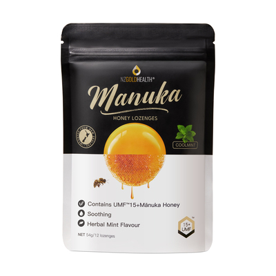 卢卡蜂蜜润喉糖薄荷新西兰