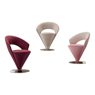 2025新款网红化妆椅梳妆凳设计师极简梳妆台椅子卧室可旋转梳妆凳