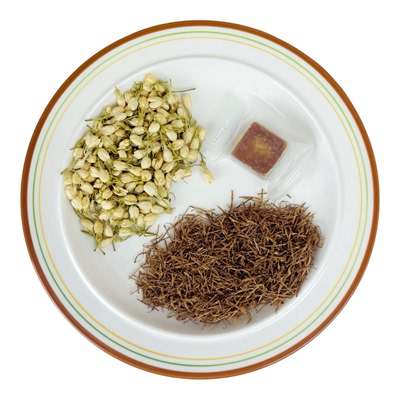 白莲须茉莉花孕期调理清胎毒