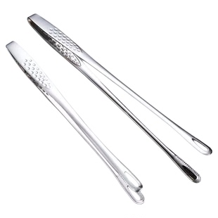 加厚烤肉夹子304不锈钢韩式烧烤专用小夹子食品夹厨房工具牛排夹