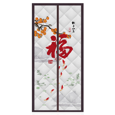 棉门帘三层加厚冬季加厚挡风防寒