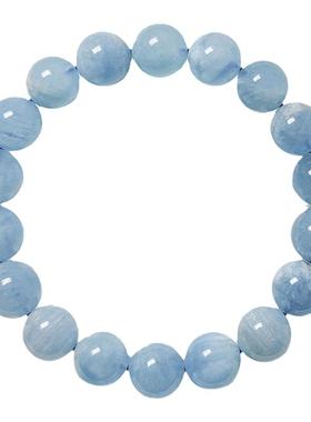 天然海蓝宝精致女手链显白甜美