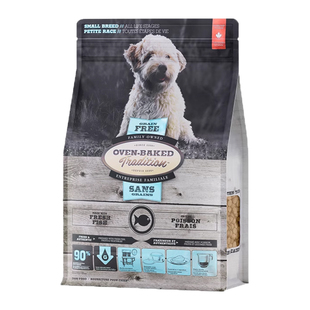 欧恩焙狗粮奥云宝烘焙粮鸭肉兔肉泪痕小型犬 小颗粒犬粮莲花