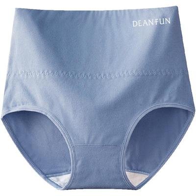 蝶安芬高腰收腹女内裤纯棉抗菌