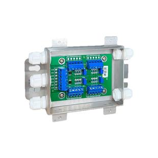 地磅不锈钢接线盒/地磅接线盒/称重传感器4/6/8/10线100吨地磅盒