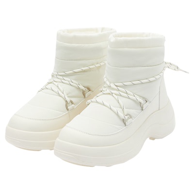 GOTO新品厚底低筒雪地靴防水防滑