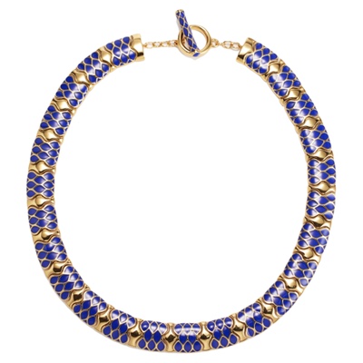 苏美圣蛇项链大英博物馆联名