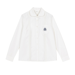 东京岁时记jk原创衬衫刺绣日系学院风日常女衬衣长袖衬衫江源女高