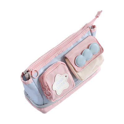 笔袋女生2025新款超大容量高颜值ins风文具盒女孩款初中生高中铅笔盒女生小学生多功能男孩文具袋