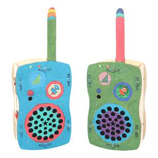 无线对讲机小学生手工科技小制作发明300米传呼亲子互动玩具礼物